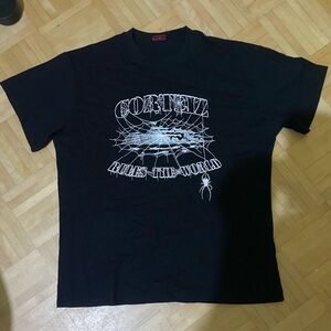 Corteiz Black Graphic Tee